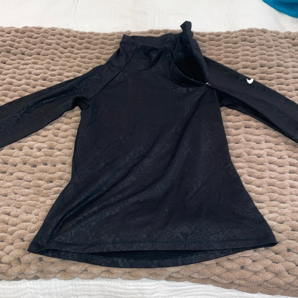 Nike Dri Fit Snakeskin Quarter Side Zip